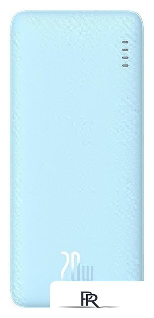 Внешний аккумулятор Baseus Airpow Fast Charge Power Bank 20W 20000mAh (голубой) - Изображение №1 — Интернет-магазин ПроЗаказ