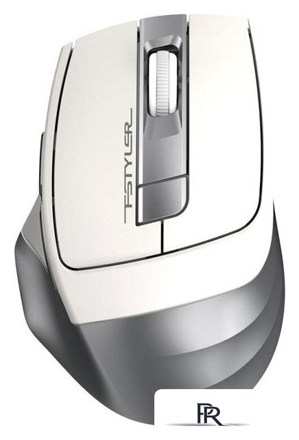 Мышь A4Tech Fstyler FG35 (белый/серебристый) - Изображение №1 — Интернет-магазин ПроЗаказ