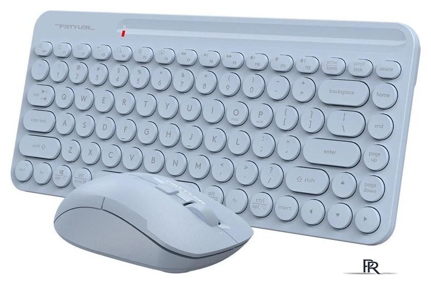 Офисный набор A4Tech Fstyler FG3200 Air2 (синий) - Изображение №4 — Интернет-магазин ПроЗаказ