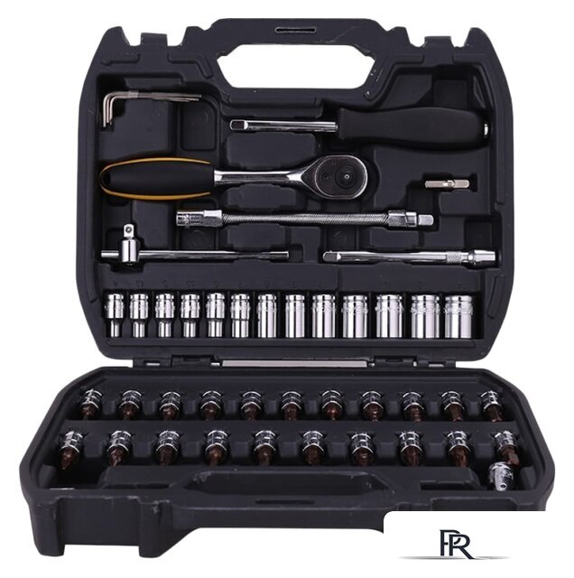 Набор трещотка с головками и битами Deli DL1046 (46 предметов) - Изображение №1 — Интернет-магазин ПроЗаказ