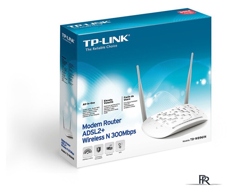 Беспроводной DSL-маршрутизатор TP-Link TD-W8961N - Изображение №4 — Интернет-магазин ПроЗаказ