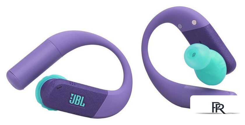 Наушники JBL Endurance Peak 4 (фиолетовый/бирюзовый) - Изображение №2 — Интернет-магазин ПроЗаказ