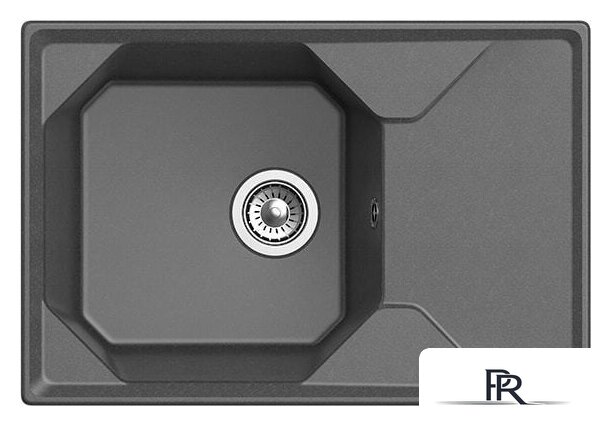 Кухонная мойка GranFest GF-U-740L (графит) - Изображение №2 — Интернет-магазин ПроЗаказ