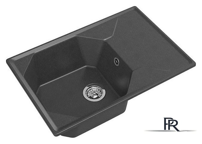 Кухонная мойка GranFest GF-U-740L (графит) - Изображение №1 — Интернет-магазин ПроЗаказ