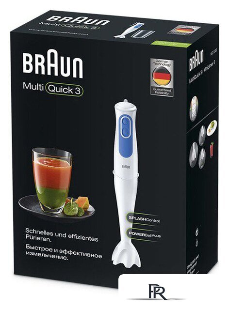 Погружной блендер Braun MQ 3000 WH Smoothie - Изображение №4 — Интернет-магазин ПроЗаказ