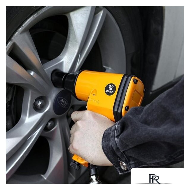  Deko Premium SET 34 018-0908 (прямая пневмошлифмашинка, пневмотрещотка, пневмодолото, пневмогайковерт) - Изображение №4 — Интернет-магазин ПроЗаказ