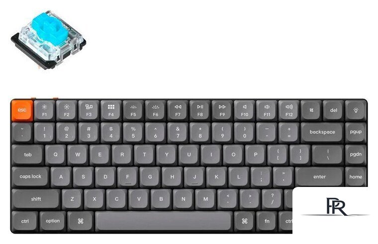 Клавиатура Keychron K3 Max RGB K3M-H2-RU (Gateron Low Profile Blue) - Изображение №1 — Интернет-магазин ПроЗаказ