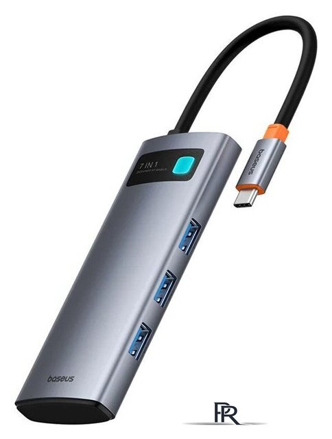 Док-станция Baseus UltraJoy Series 7-Port Hub B00030708811-00 - Изображение №1 — Интернет-магазин ПроЗаказ