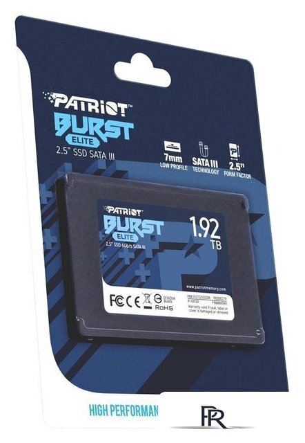 SSD Patriot Burst Elite 1.92TB PBE192TS25SSDR - Изображение №7 — Интернет-магазин ПроЗаказ