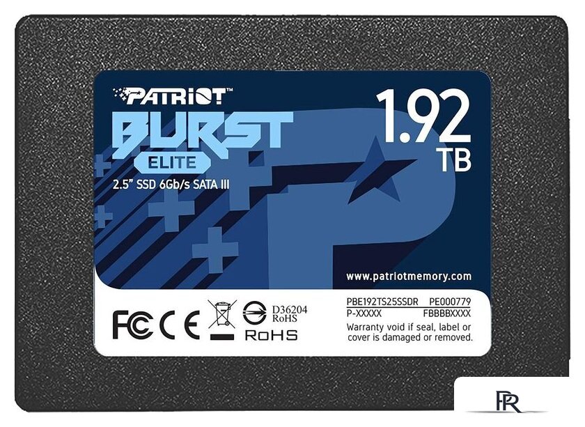 SSD Patriot Burst Elite 1.92TB PBE192TS25SSDR - Изображение №1 — Интернет-магазин ПроЗаказ