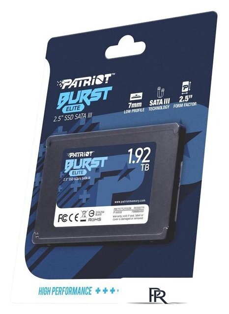 SSD Patriot Burst Elite 1.92TB PBE192TS25SSDR - Изображение №8 — Интернет-магазин ПроЗаказ