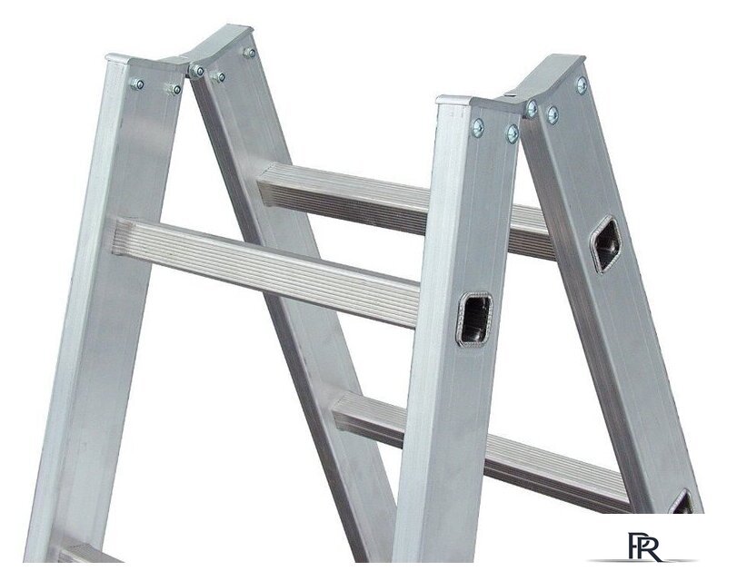 Лестница-стремянка Krause Stabilo с перекладинами 2х6 ступеней - Изображение №2 — Интернет-магазин ПроЗаказ