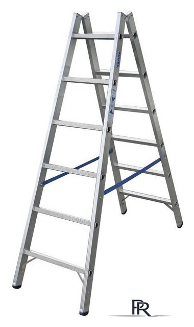 Лестница-стремянка Krause Stabilo с перекладинами 2х6 ступеней - Изображение №1 — Интернет-магазин ПроЗаказ