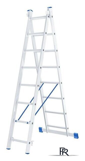 Лестница-стремянка СибрТех 97908 (2x8 ступеней) - Изображение №1 — Интернет-магазин ПроЗаказ