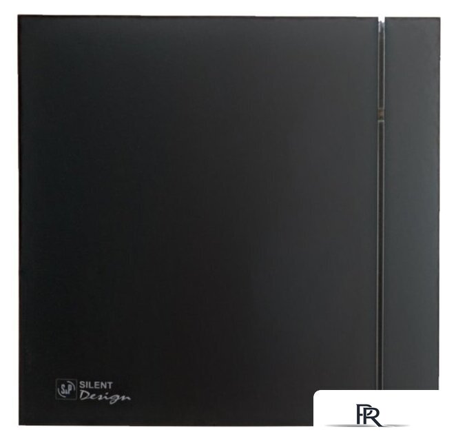 Осевой вентилятор Soler&Palau Silent-200 CZ Matt Black Design - 4C 5210009900 - Изображение №1 — Интернет-магазин ПроЗаказ
