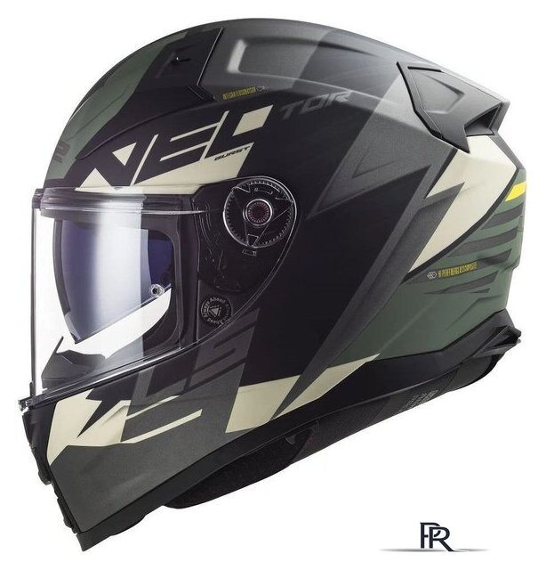 Мотошлем LS2 FF811 Vector II Absolute (S, матовый черный/серебристый) - Изображение №6 — Интернет-магазин ПроЗаказ