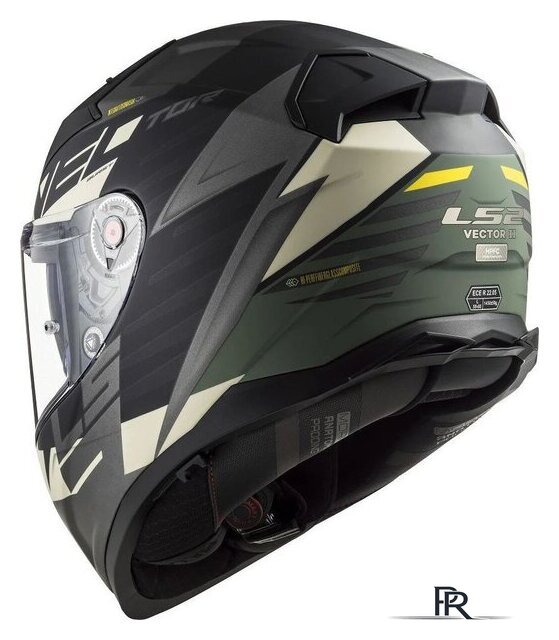 Мотошлем LS2 FF811 Vector II Absolute (S, матовый черный/серебристый) - Изображение №7 — Интернет-магазин ПроЗаказ