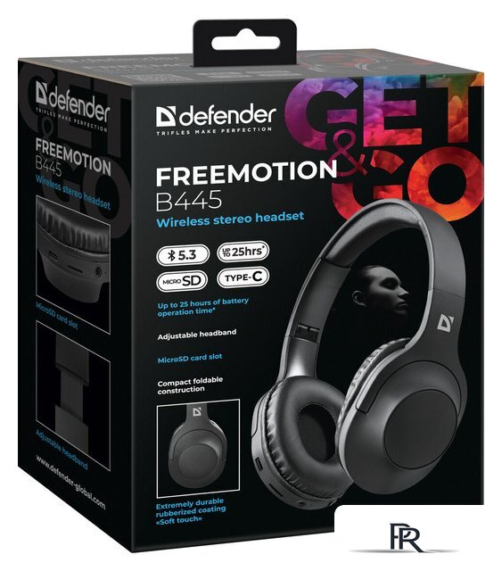 Наушники Defender FreeMotion B445 - Изображение №10 — Интернет-магазин ПроЗаказ