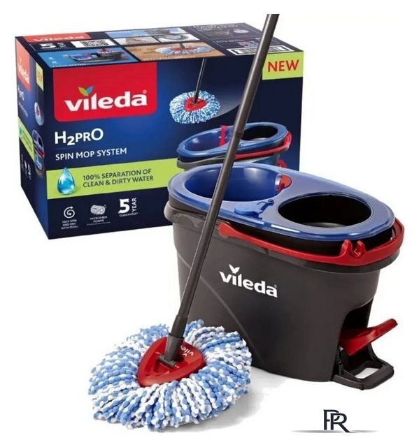 Швабра с отжимом Vileda Turbo H2Pro - Изображение №2 — Интернет-магазин ПроЗаказ