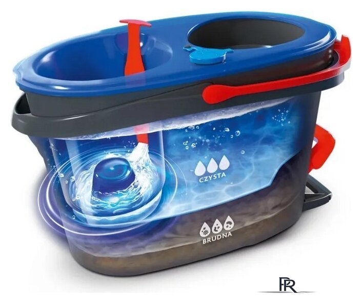 Швабра с отжимом Vileda Turbo H2Pro - Изображение №5 — Интернет-магазин ПроЗаказ