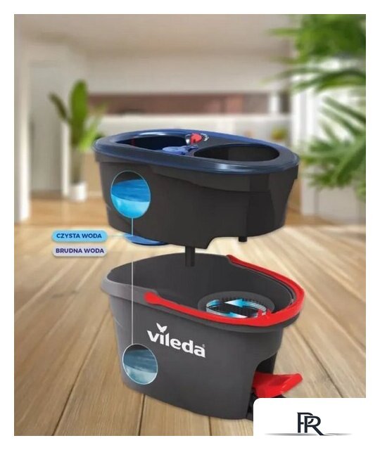 Швабра с отжимом Vileda Turbo H2Pro - Изображение №4 — Интернет-магазин ПроЗаказ