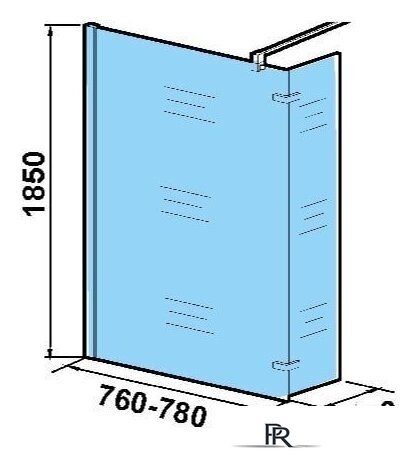 Душевая стенка WeltWasser WW400 80G+30G - Изображение №5 — Интернет-магазин ПроЗаказ