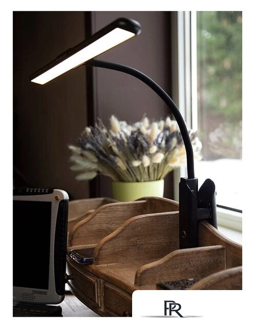 Настольная лампа Lucia Flex Accu Clip L555 (черный) - Изображение №4 — Интернет-магазин ПроЗаказ