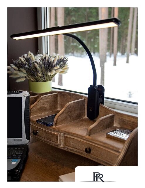 Настольная лампа Lucia Flex Accu Clip L555 (черный) - Изображение №2 — Интернет-магазин ПроЗаказ