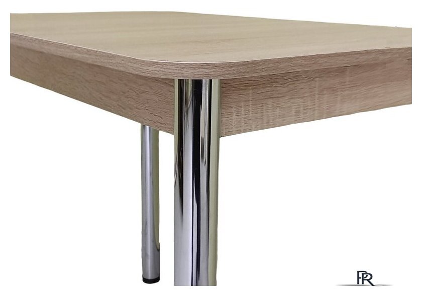 Кухонный стол СВД Юнио 100-130x60 057.Д2.Х (дуб сонома) - Изображение №2 — Интернет-магазин ПроЗаказ