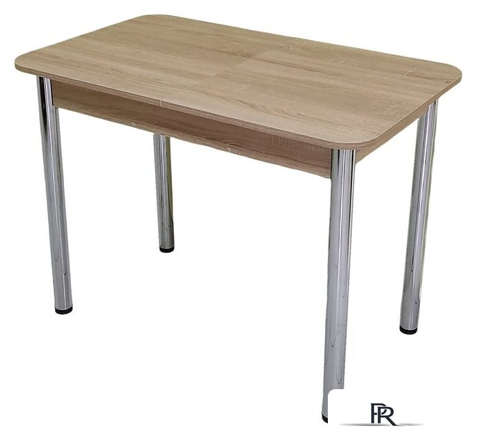 Кухонный стол СВД Юнио 100-130x60 057.Д2.Х (дуб сонома) - Изображение №1 — Интернет-магазин ПроЗаказ