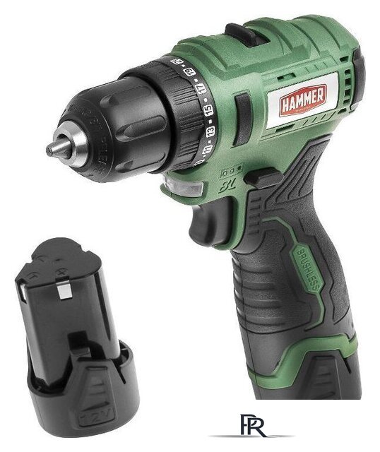 Дрель-шуруповерт Hammer ACD12BLC (с 2-мя АКБ, кейс) - Изображение №2 — Интернет-магазин ПроЗаказ