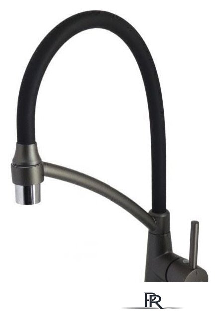 Смеситель Ledeme L4399U-2 (графит/черный) - Изображение №1 — Интернет-магазин ПроЗаказ