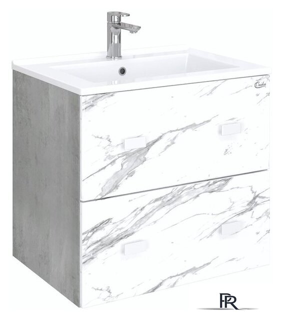  Onika Тумба под умывальник Марбл 65.13 106548 - Изображение №1 — Интернет-магазин ПроЗаказ