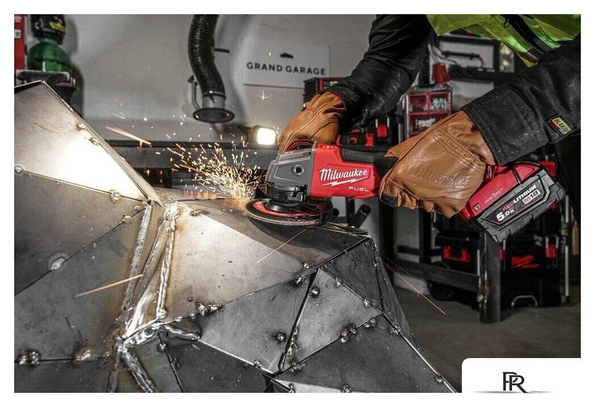Угловая шлифмашина Milwaukee M18 ONEFSAG125XPDB-0X Fuel One Key 4933478434 (без АКБ) - Изображение №6 — Интернет-магазин ПроЗаказ