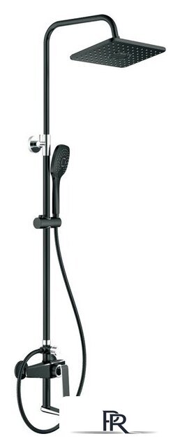 Душевая система  Haiba HB24548-7 (черный) - Изображение №1 — Интернет-магазин ПроЗаказ