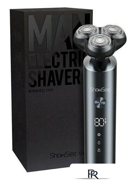 Электробритва ShowSee Electric Shaver F305-GY (серый) - Изображение №16 — Интернет-магазин ПроЗаказ