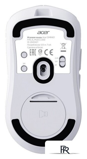 Игровая мышь Acer OMR401 (белый) - Изображение №4 — Интернет-магазин ПроЗаказ