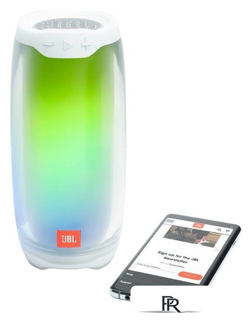 Беспроводная колонка JBL Pulse 4 (белый) - Изображение №4 — Интернет-магазин ПроЗаказ