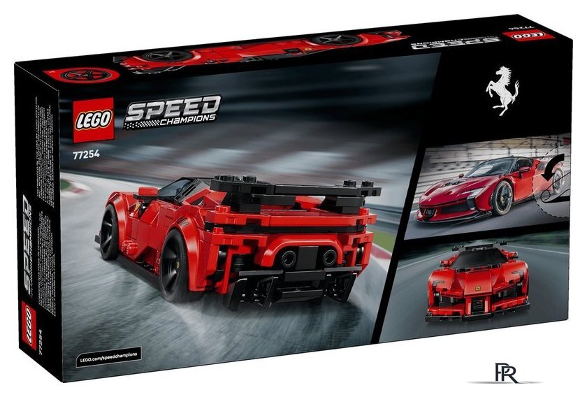 Конструктор LEGO Speed Champions 77254 Спорткар Ferrari SF90 XX Stradale - Изображение №10 — Интернет-магазин ПроЗаказ