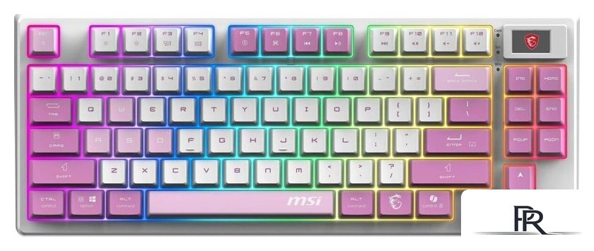 Клавиатура MSI Forge GK600 TKL Wireless Violet - Изображение №2 — Интернет-магазин ПроЗаказ