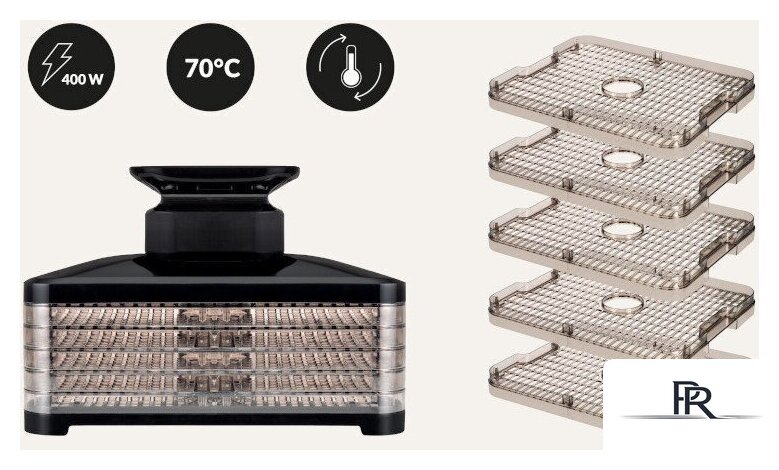 Сушилка для овощей и фруктов Zeegma Dry Chef Pro 5 - Изображение №12 — Интернет-магазин ПроЗаказ