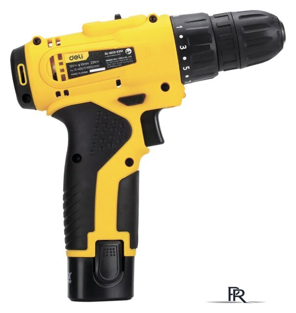 Дрель-шуруповерт Deli DL-DZ12-E1A1 102878 (с 1-им АКБ) - Изображение №2 — Интернет-магазин ПроЗаказ