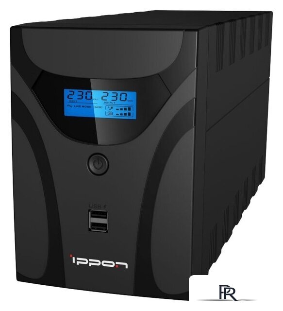 Источник бесперебойного питания IPPON Smart Power Pro II 2200 Euro - Изображение №2 — Интернет-магазин ПроЗаказ