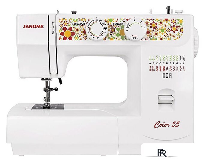Электромеханическая швейная машина Janome Color 55 - Изображение №1 — Интернет-магазин ПроЗаказ