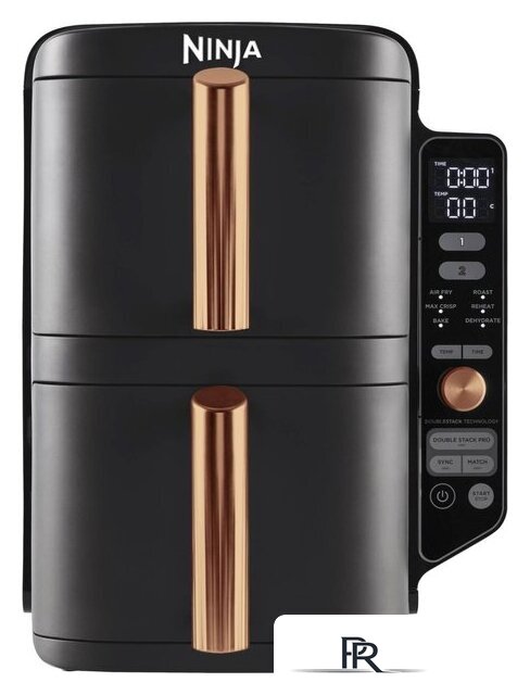 Аэрогриль (аэрофритюрница) Ninja Double Stack XL Airfryer SL400EUCP - Изображение №1 — Интернет-магазин ПроЗаказ