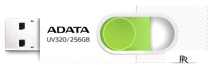 USB Flash ADATA UV320 256GB AUV320-256G-RWHGN - Изображение №1 — Интернет-магазин ПроЗаказ