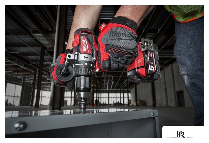 Ударная дрель-шуруповерт Milwaukee M18 BLPD2-502X 4933464517 (с 2-мя АКБ 5 Ач, кейс) - Изображение №15 — Интернет-магазин ПроЗаказ