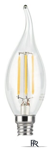 Светодиодная лампочка Gauss Filament Candle tailed E14 9 Вт 2700 К 104801109 - Изображение №1 — Интернет-магазин ПроЗаказ