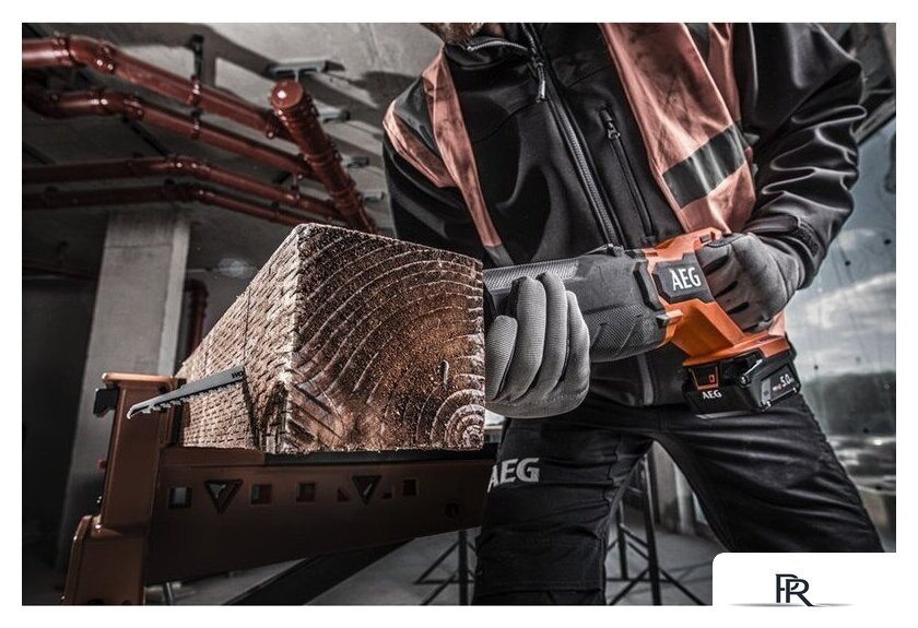 Сабельная пила AEG Powertools BUS 18BL2-0 4935478941 (без АКБ) - Изображение №8 — Интернет-магазин ПроЗаказ