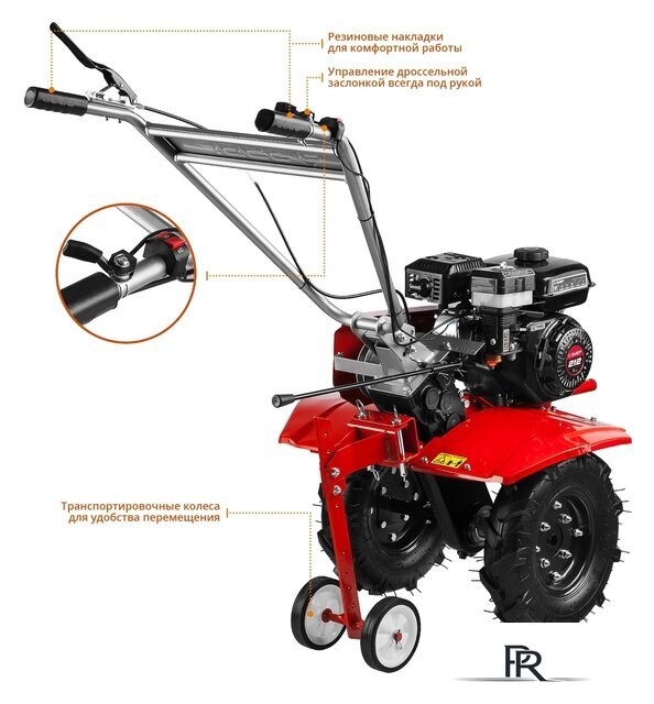 Мотоблок бензиновый Зубр МТБ-300 - Изображение №6 — Интернет-магазин ПроЗаказ